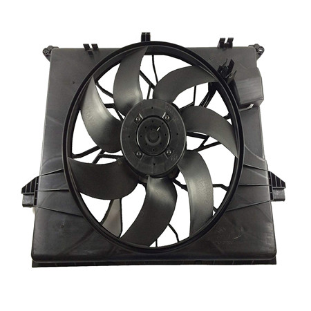 7 palcový vysoce výkonný černý elektrický olejový chladič chladicí ventilátor